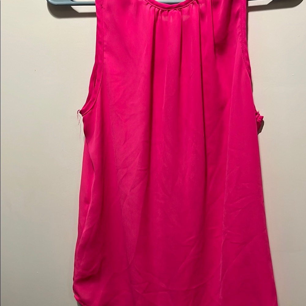Women's Pink Sleeveless Top - Picture 4 of 5